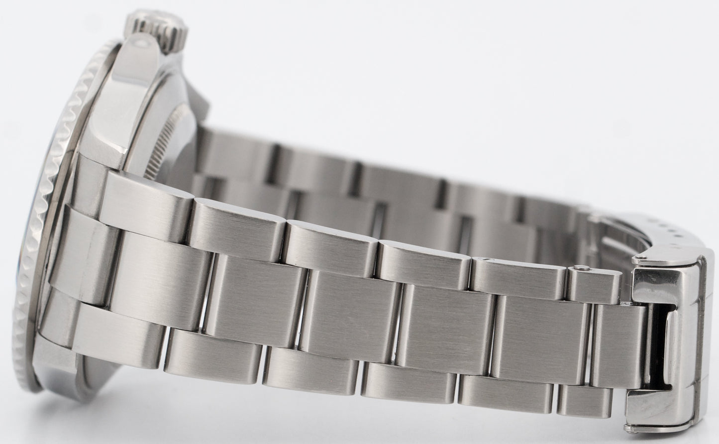 PAPERS Rolex Submariner Date 40mm KERMIT Green Stainless NO-HOLES 16610 LV BOX