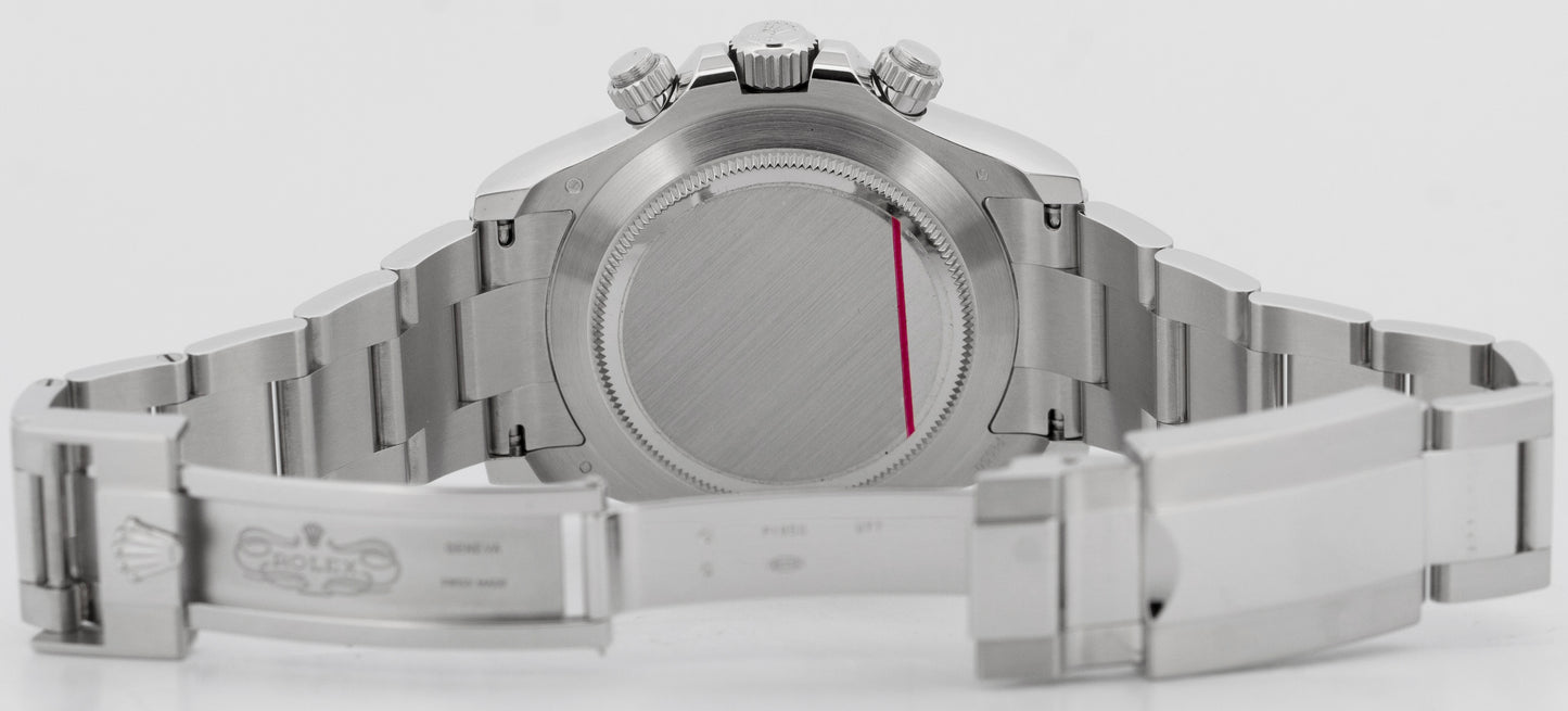 2022 NEW PAPERS Rolex Daytona GLACIER ICE BLUE 950 Platinum 116506 Watch BOX