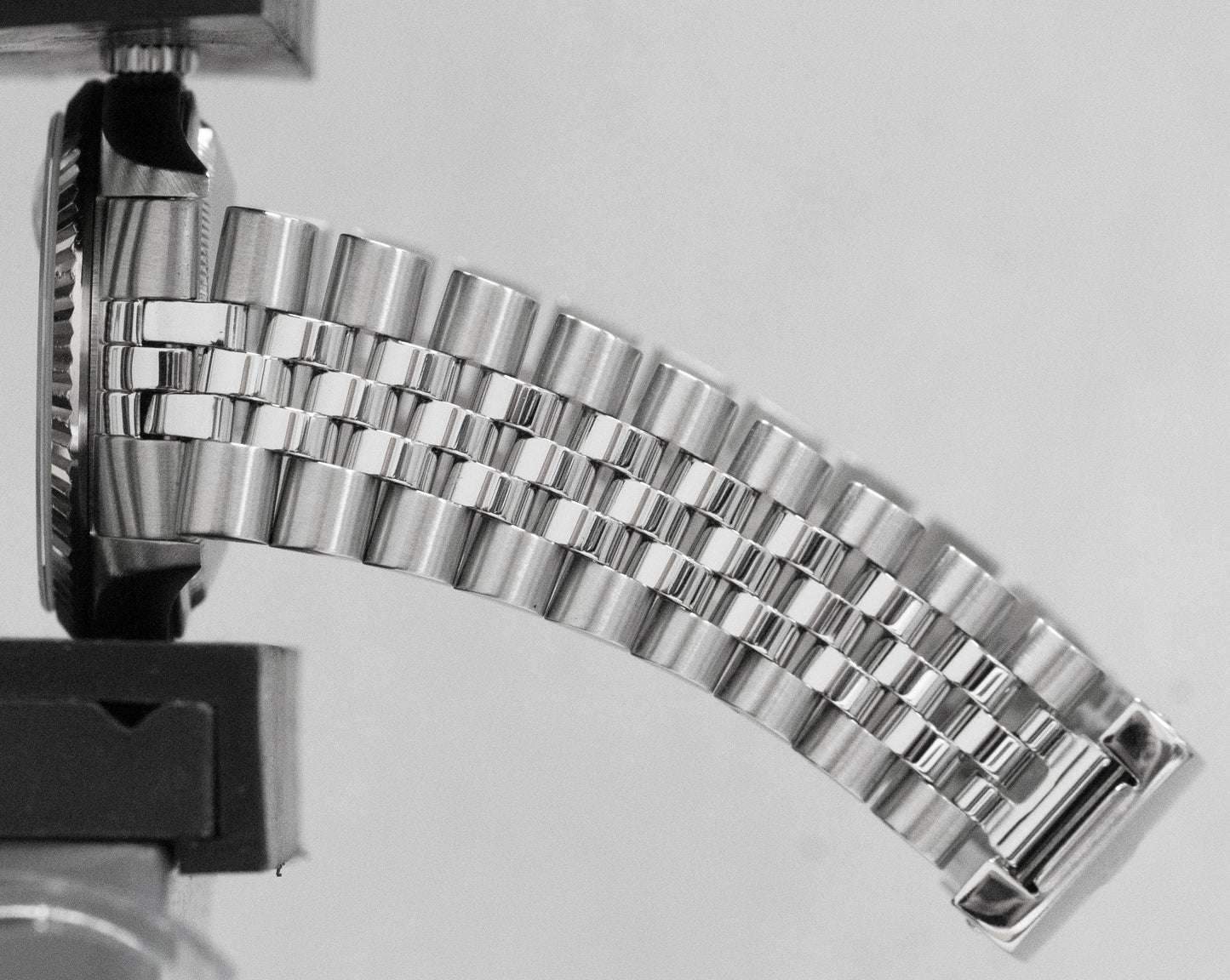 PAPERS Rolex DateJust Blue Roman 36mm Stainless White Gold Watch 16234 BOX