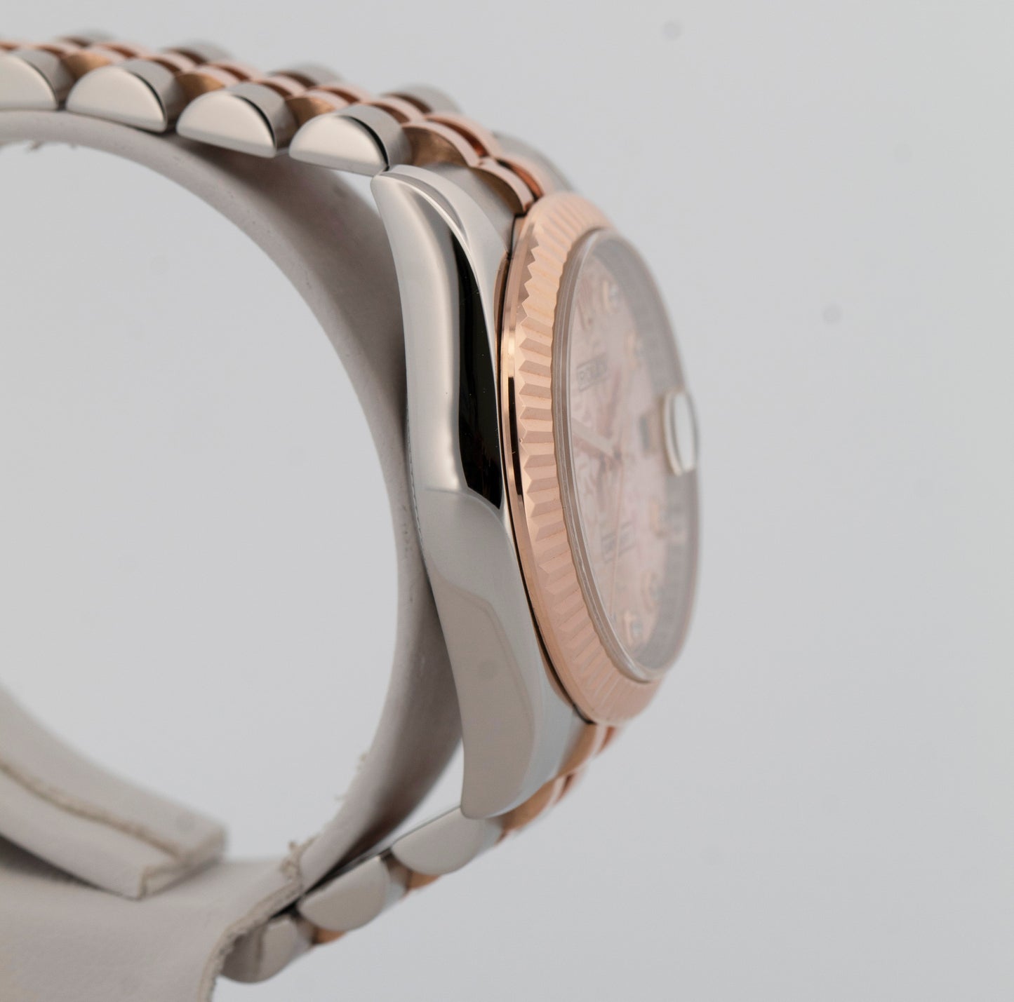 Rolex DateJust PINK Jubilee DIAMOND Computer Two-Tone Rose Gold 31mm 178271