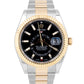 MINT PAPERS Rolex Sky-Dweller Two-Tone Gold Steel Black 42mm 326933 Watch BOX