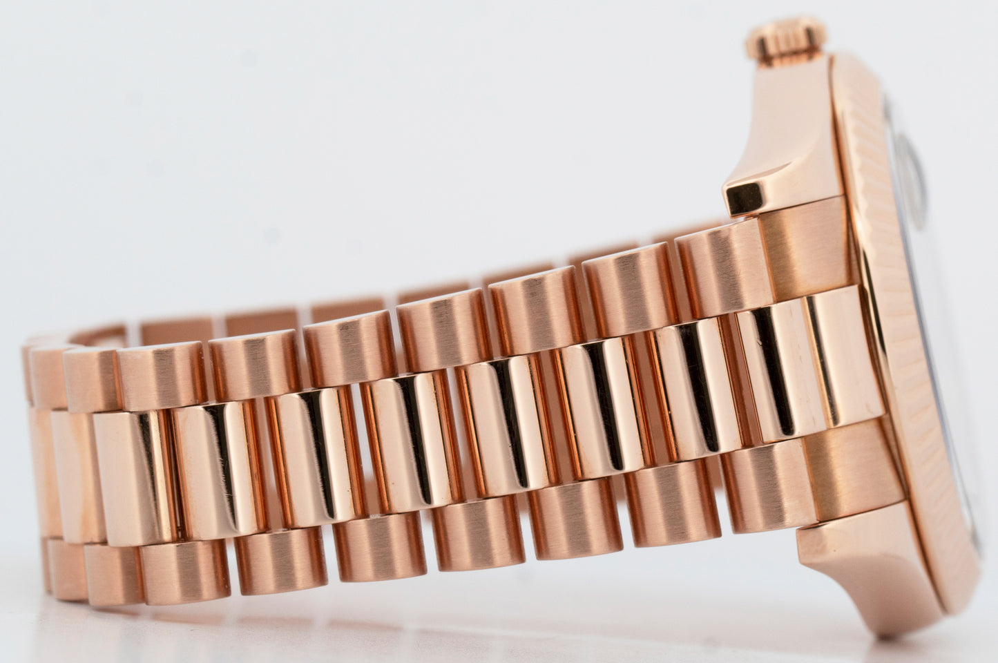 2025 RSC PAPERS Rolex Day-Date II 41mm President CHOCOLATE WAVE Rose Gold 218235