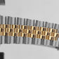 PAPERS Rolex DateJust 36mm Champagne 18K Yellow Gold Steel JUBILEE 16233 BOX
