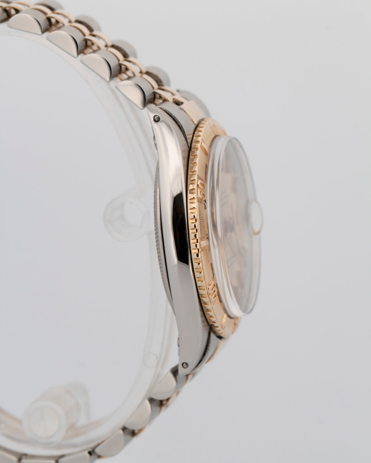 Rolex DateJust Turn-O-Graph 1625 Champagne Two-Tone Yellow Gold 36mm Watch