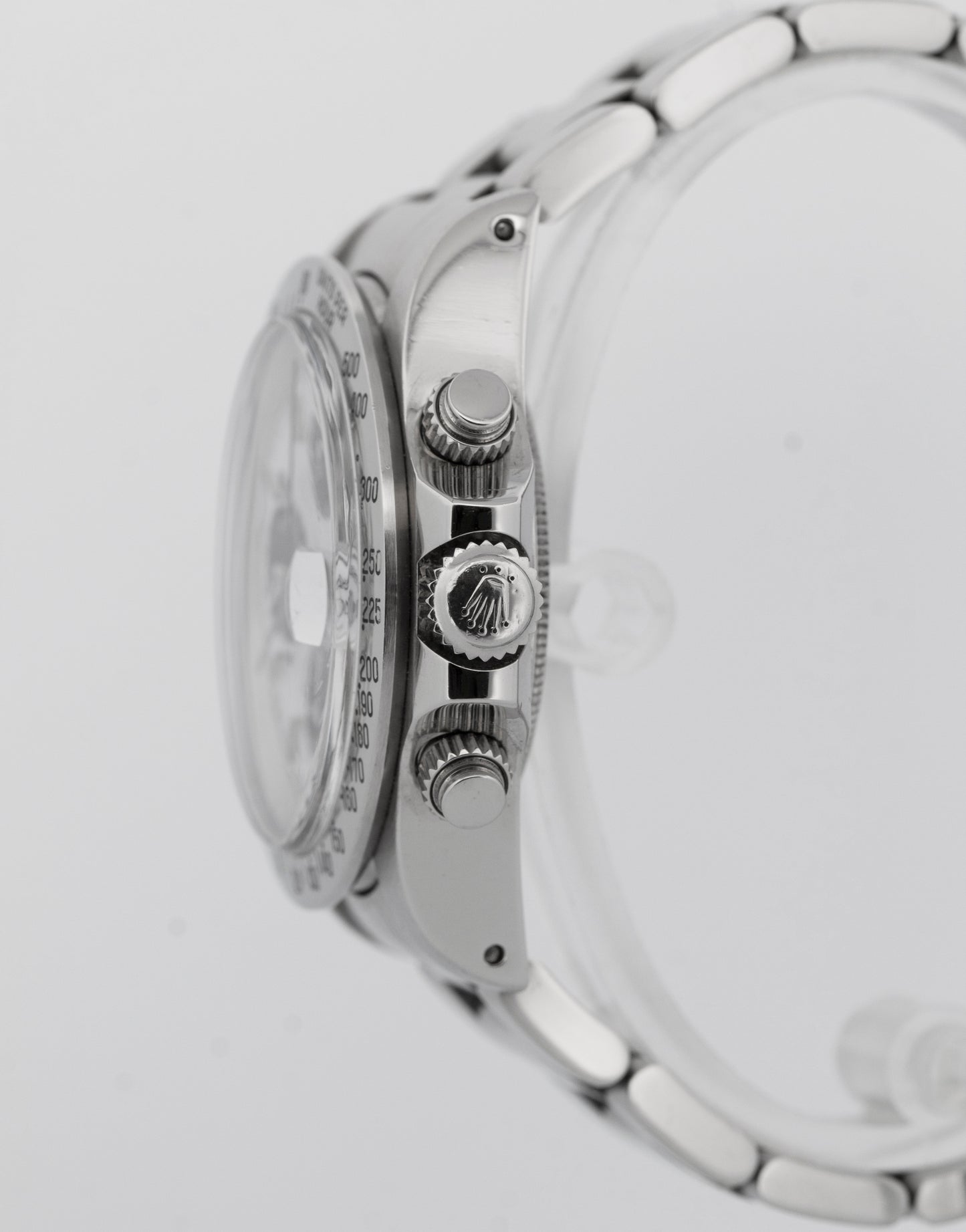 Tudor Oyster Date Chronograph Big Block White 79180 40mm Steel Watch BOX