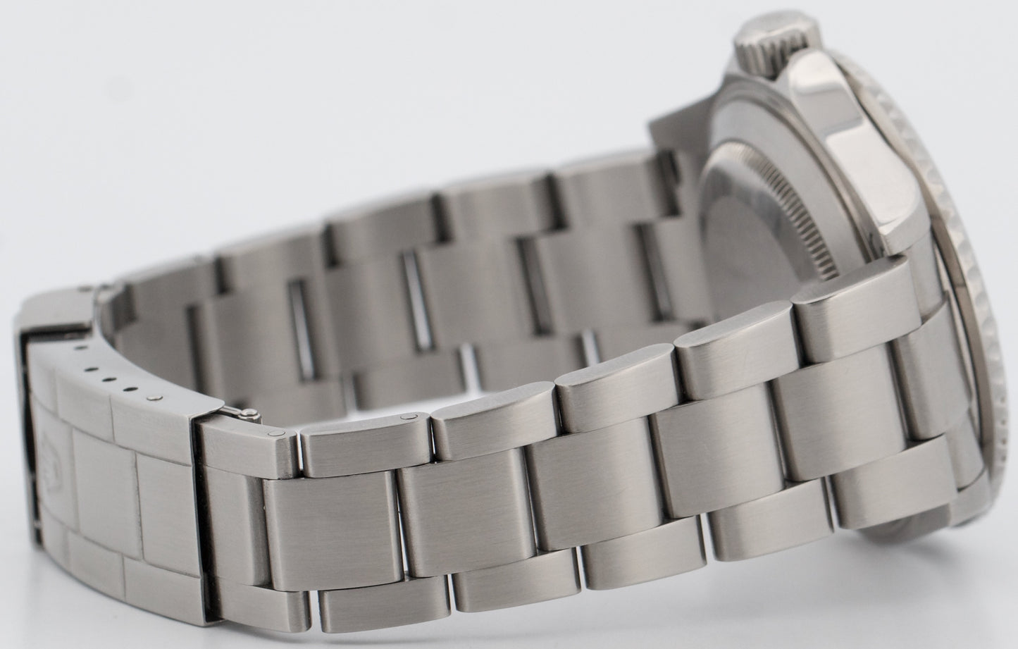 PAPERS Rolex Submariner Date 40mm KERMIT Green Stainless NO-HOLES 16610 LV BOX