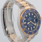 2024 Rolex Submariner Date 126613 LB Blue Two-Tone Gold 41mm Watch Box Papers