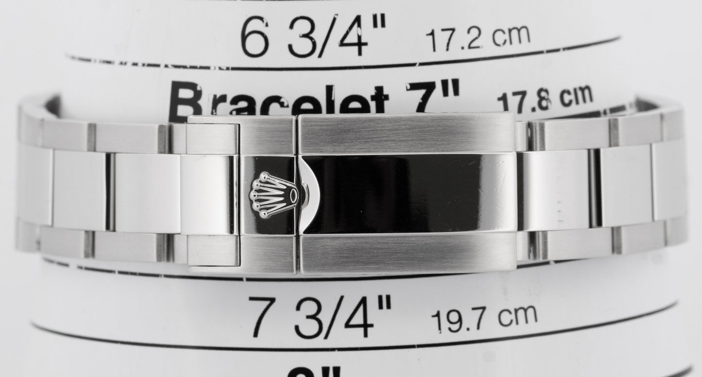 2022 NEW PAPERS Rolex Daytona GLACIER ICE BLUE 950 Platinum 116506 Watch BOX