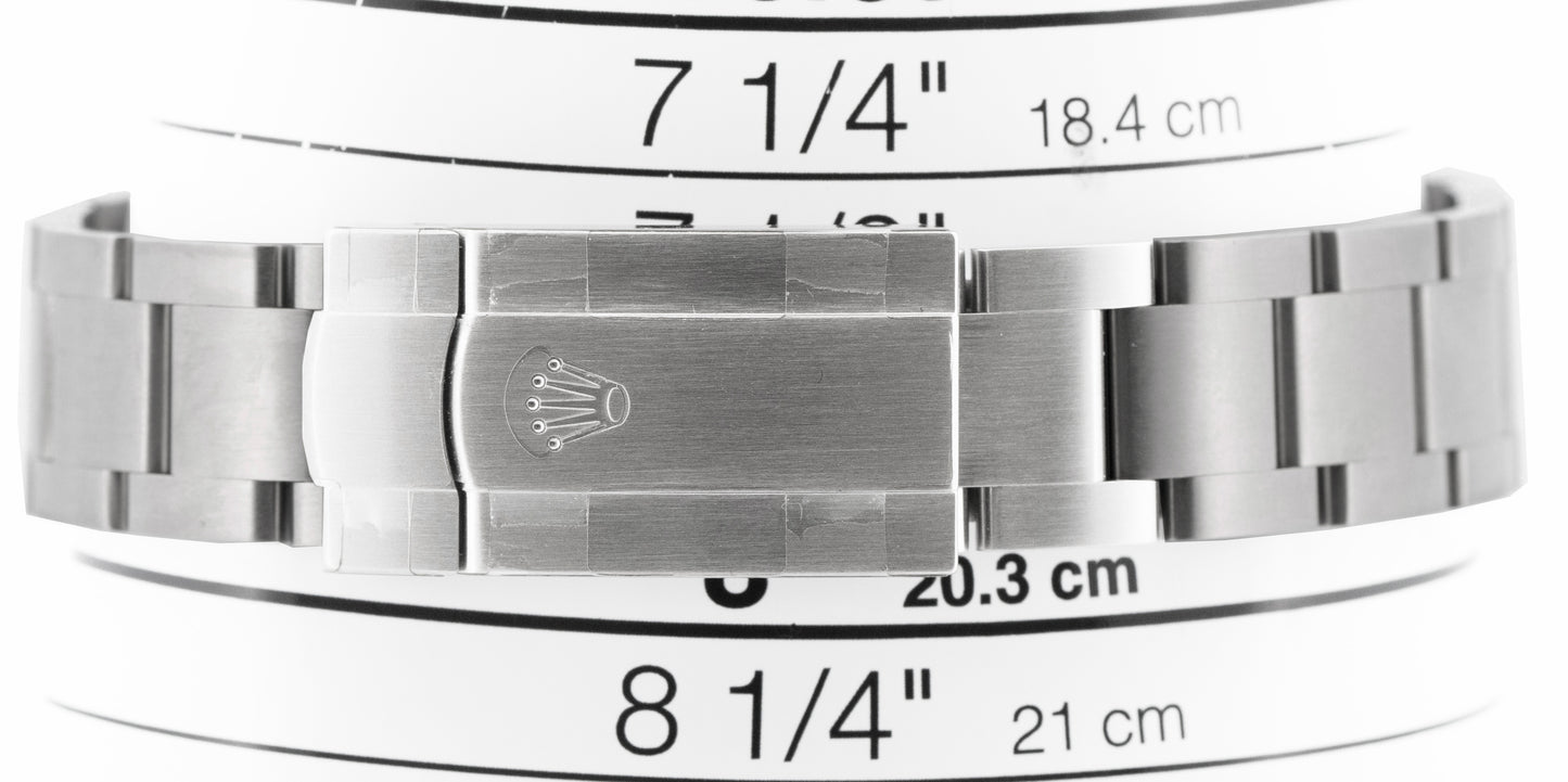 NEW FULLY STICKERED PAPERS Rolex Oyster Perpetual 41 TURQUOISE BLUE 41mm 124300
