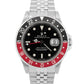 Rolex GMT-Master II 40mm Coke Red Black Stainless Steel Jubilee Date 16710 Watch
