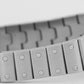 MINT PAPERS Cartier Santos Galbee Steel Silver Automatic W20054D6 24mm 2423 BOX