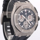 PAPERS Audemars Piguet Royal Oak Offshore BLUE Titanium Rubber 43mm 26420TI BOX