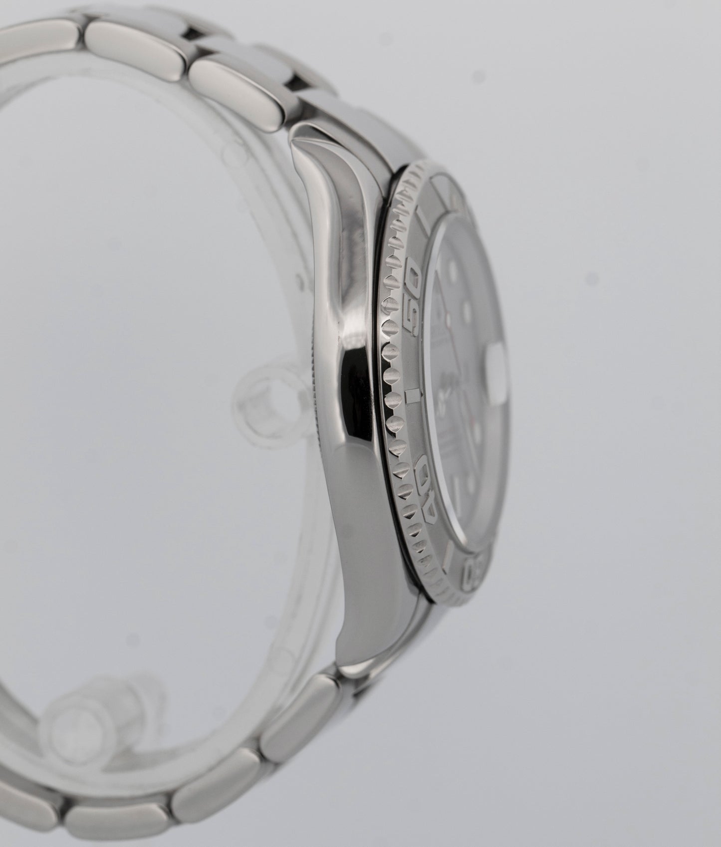 PAPERS Rolex Yacht-Master YM1 PLATINUM Stainless Steel  40mm Watch 16622 BOX