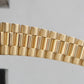 Rolex DateJust President 26mm FACTORY CHAMPAGNE DIAMOND 18K Yellow Gold 69178