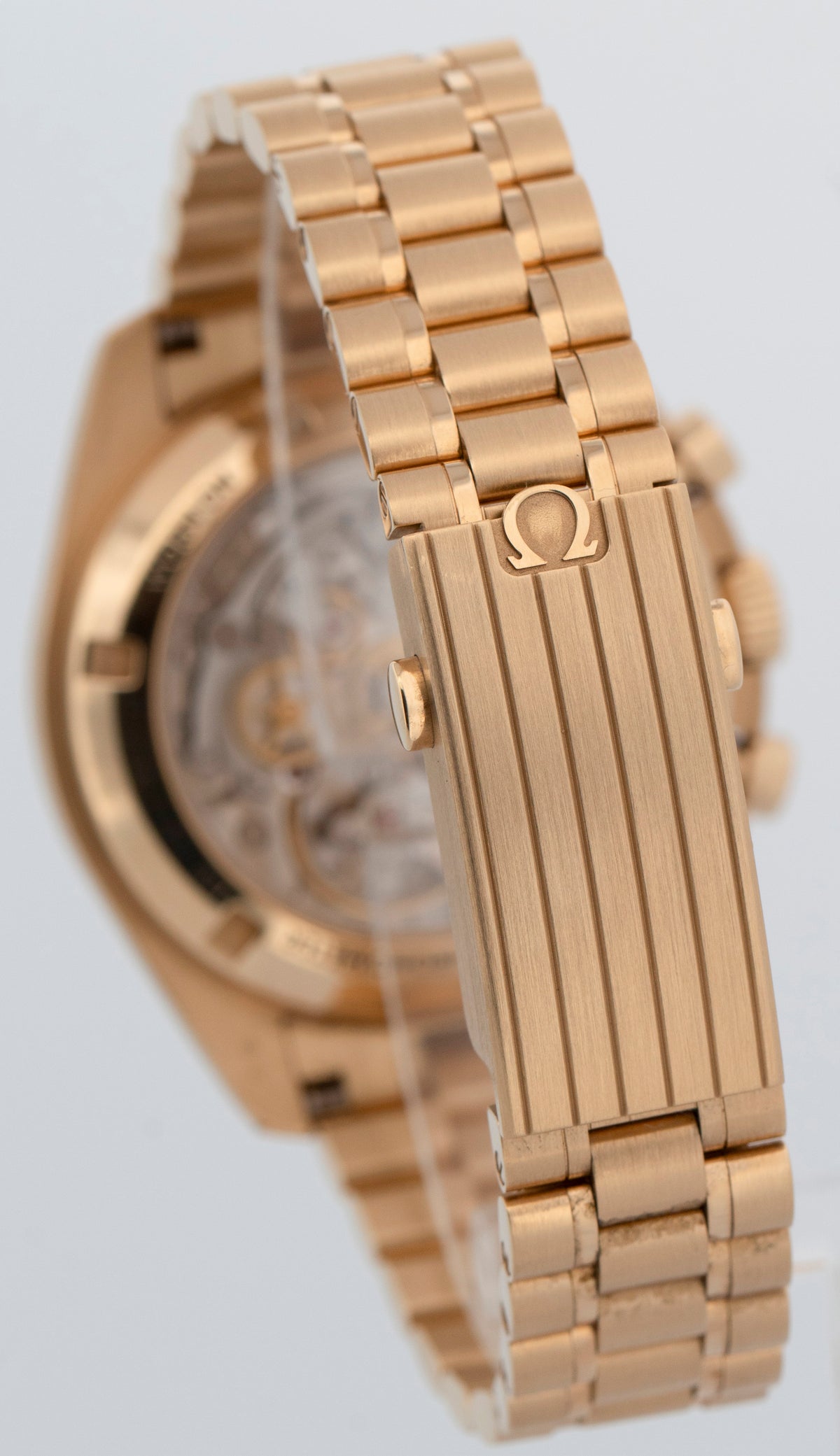 Omega Speedmaster 310.60.42.50.99.002 Champagne Moonshine Gold 42mm Box Papers