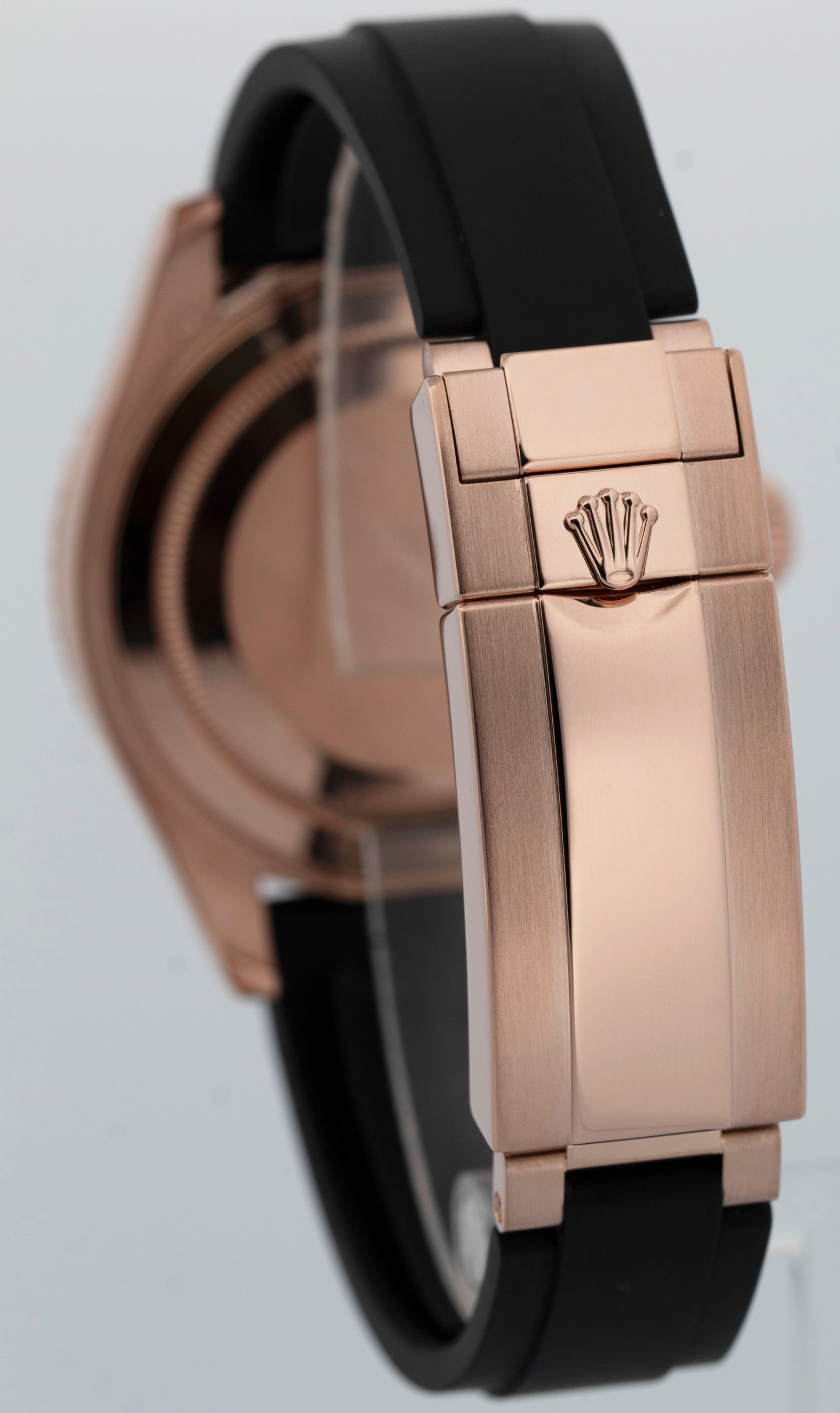 2020 PAPERS Rolex Yacht-Master BLACK 18K Rose Gold 40mm 126655 Watch BOX