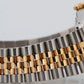 Rolex DateJust Two-Tone MOP DIAMOND Yellow Gold Steel 36mm 16233 Watch BOX