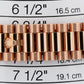 2025 RSC PAPERS Rolex Day-Date II 41mm President CHOCOLATE WAVE Rose Gold 218235