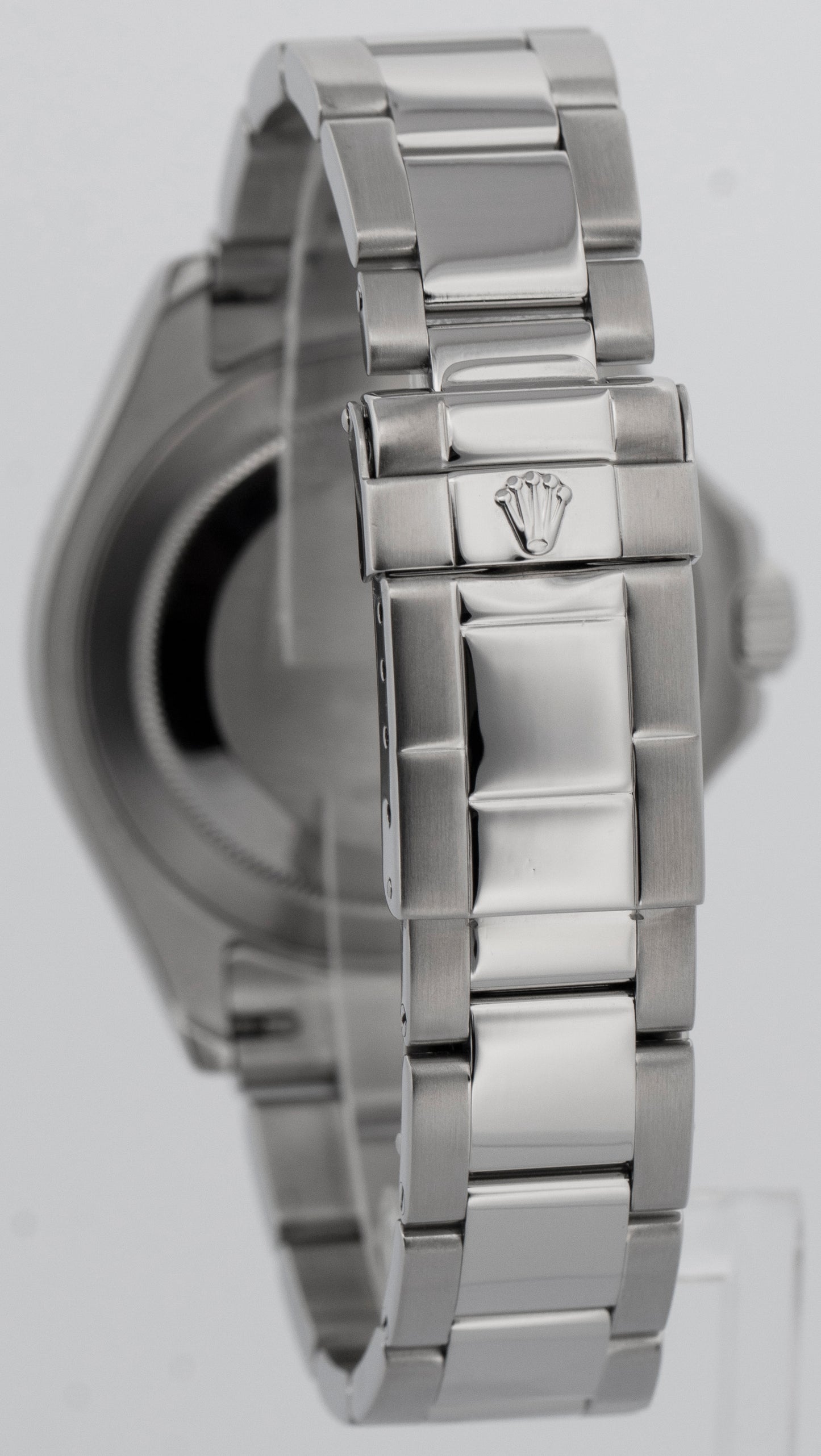 PAPERS Rolex Yacht-Master YM1 PLATINUM Stainless Steel  40mm Watch 16622 BOX