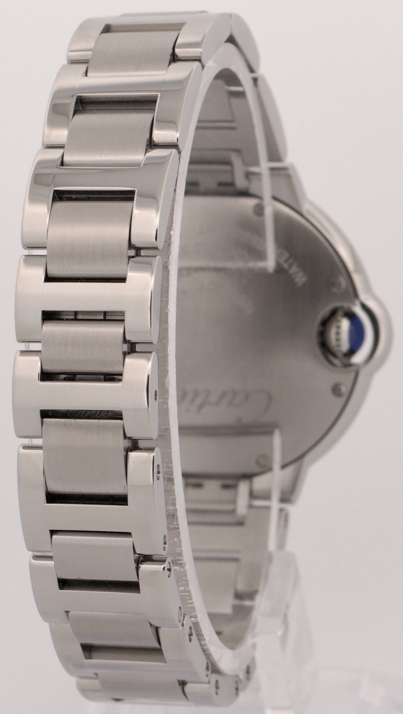 2023 PAPERS Ladies Cartier Ballon Bleu FACTORY DIAMOND 28mm 4373 W4BB0023 BOX
