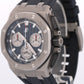 PAPERS Audemars Piguet Royal Oak Offshore BLUE Titanium Rubber 43mm 26420TI BOX