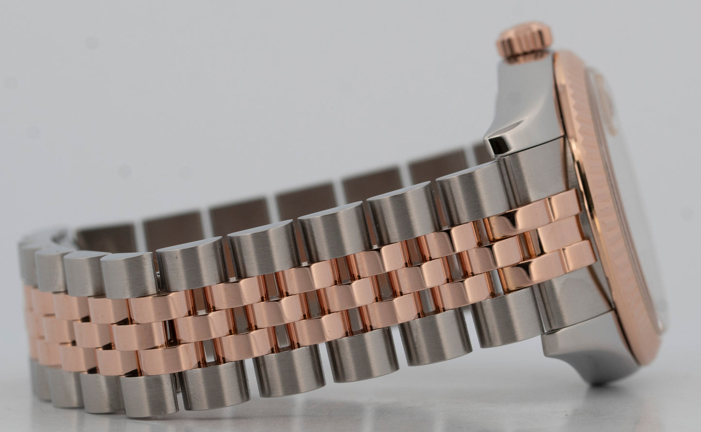 Rolex DateJust PINK Jubilee DIAMOND Computer Two-Tone Rose Gold 31mm 178271