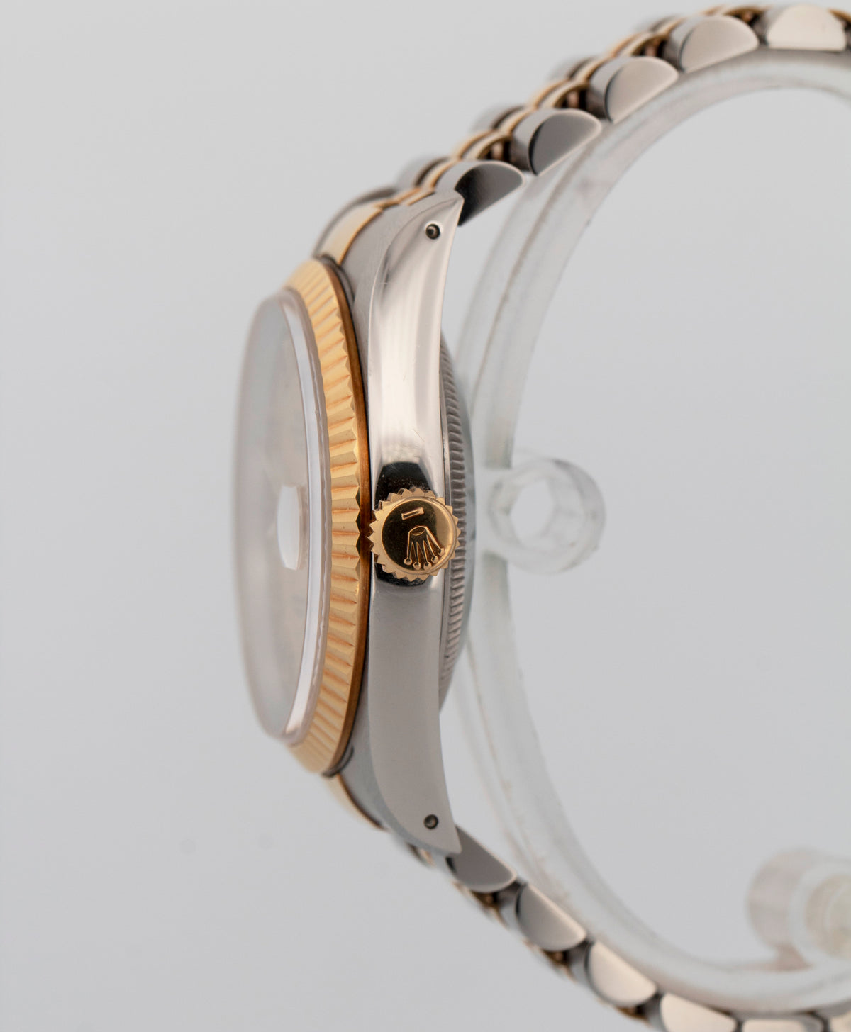 1993 Rolex DateJust 16233 Champagne Two-Tone Yellow Gold 36mm Watch Box Papers