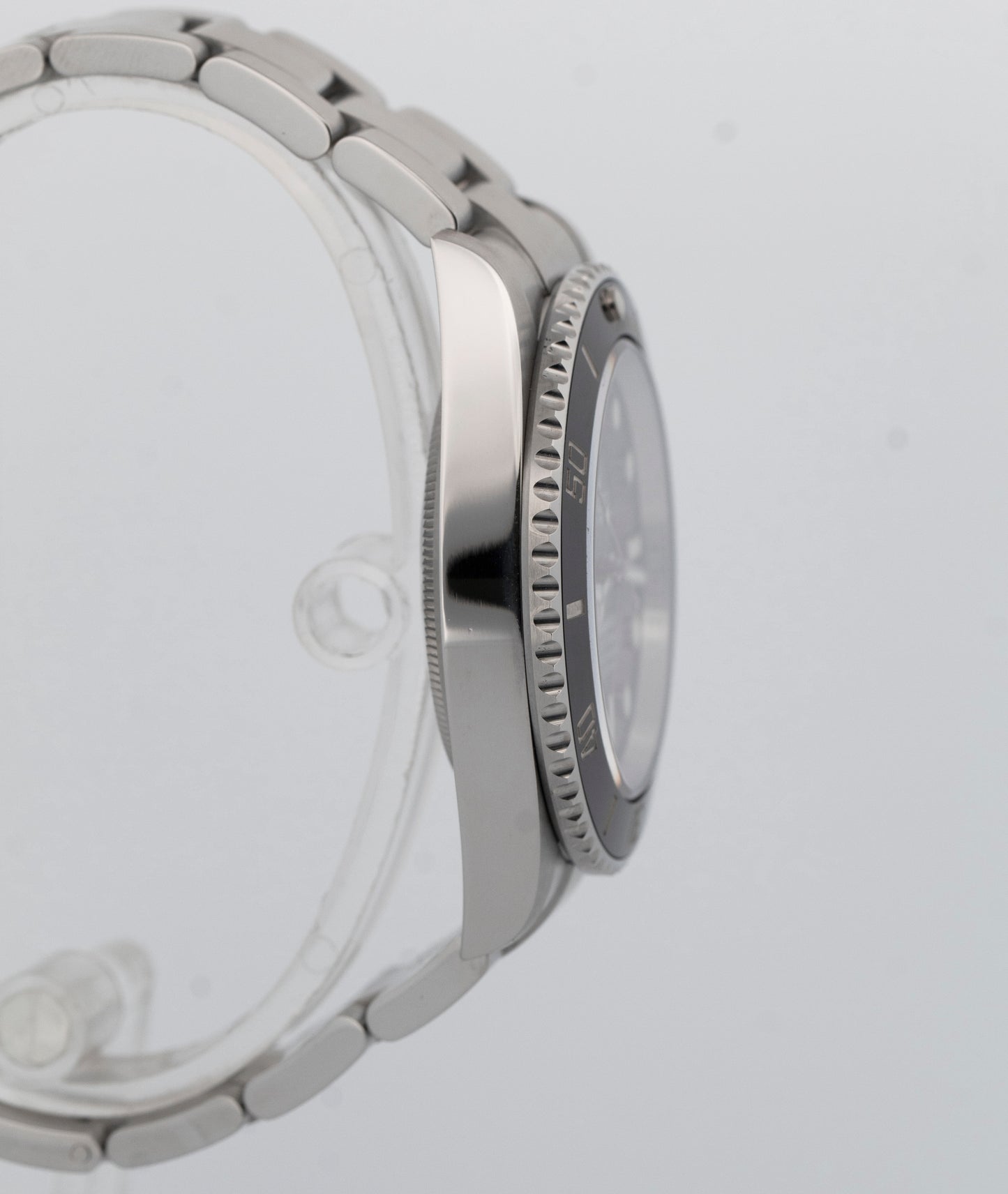 Rolex Submariner No-Date BLACK Stainless Steel 41mm Ceramic Watch 124060 LN