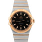 Omega Constellation BLACK Rose Gold Two-Tone 35mm 123.20.35.20.01.001 Watch BOX