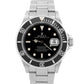Rolex Submariner Date 16610 Black Rehaut Stainless Steel 40mm Oyster Watch Box