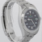 MINT PAPERS Rolex Air-King 40mm Green Black Steel Arabic 116900 Watch BOX