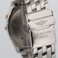 Breitling Windrider Duograph BLACK Two-Tone Gold Steel 38mm B15047 Watch