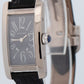 PAPERS Cartier Tank Americaine 18k White Gold 18x35mm Quartz 1713 Watch BOX