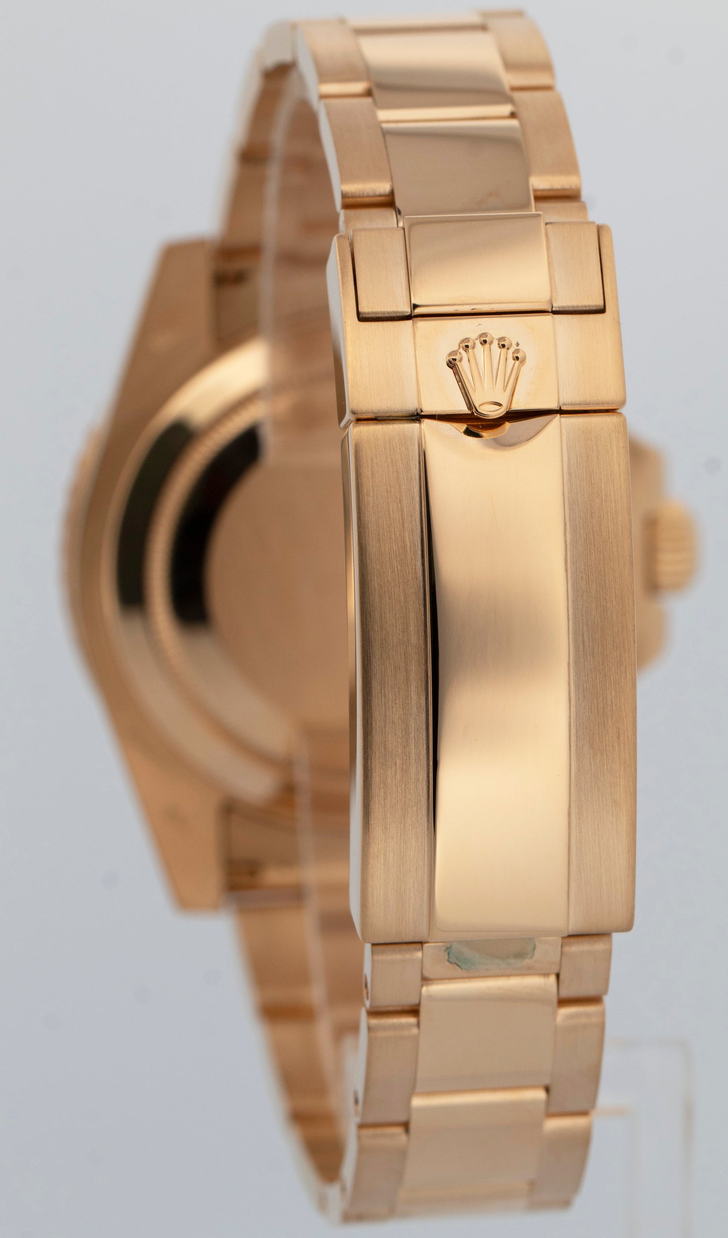 PAPERS Rolex Submariner Date 40mm BLUE Ceramic 18K Yellow 116618 LB Watch BOX