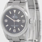 PAPERS Rolex Explorer I Black 36mm 3-6-9 Stainless Steel Oyster Watch 114270 BOX