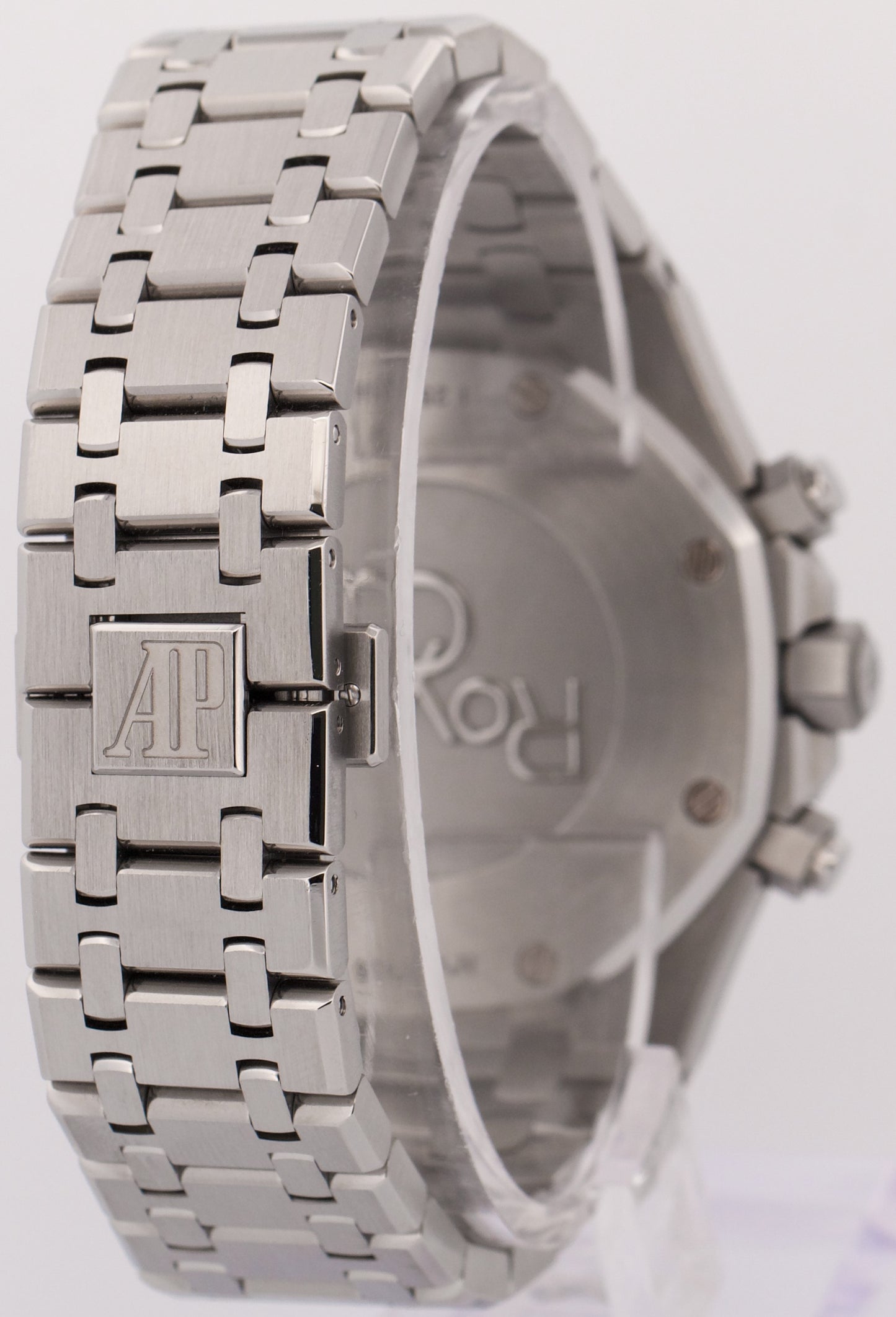 Audemars Piguet Royal Oak 41mm BLACK Chronograph Stainless Steel Watch 26320ST