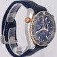 MINT PAPERS Omega Seamaster Chronograph Blue Sedna Gold 215.23.46.51.03.001 BOX