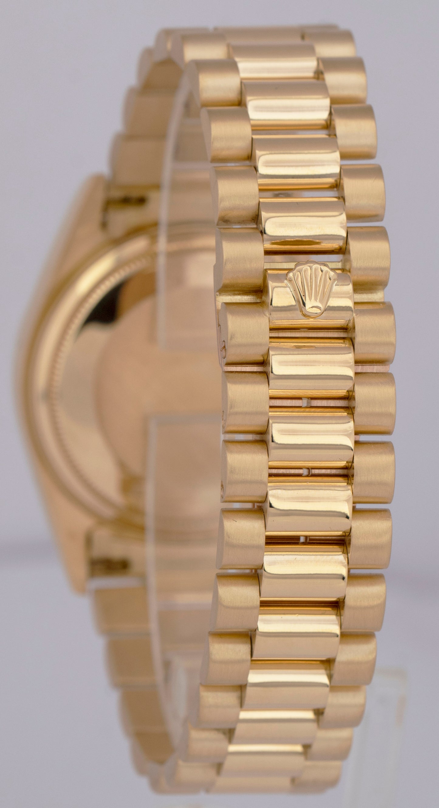 MINT 1988 Rolex Day-Date President Champagne 36mm 18K Yellow Gold Watch 18038