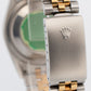 PAPERS Rolex DateJust 36mm Slate Gray 18K Yellow Gold Steel JUBILEE 16233 BOX