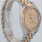 MINT PAPERS Rolex DateJust 36mm Champagne DIAMOND Two-Tone Gold Watch 116243 BOX
