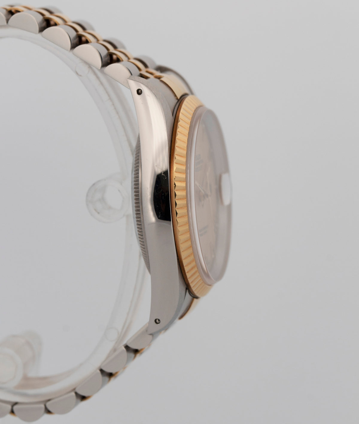 1993 Rolex DateJust 16233 Champagne Two-Tone Yellow Gold 36mm Watch Box Papers