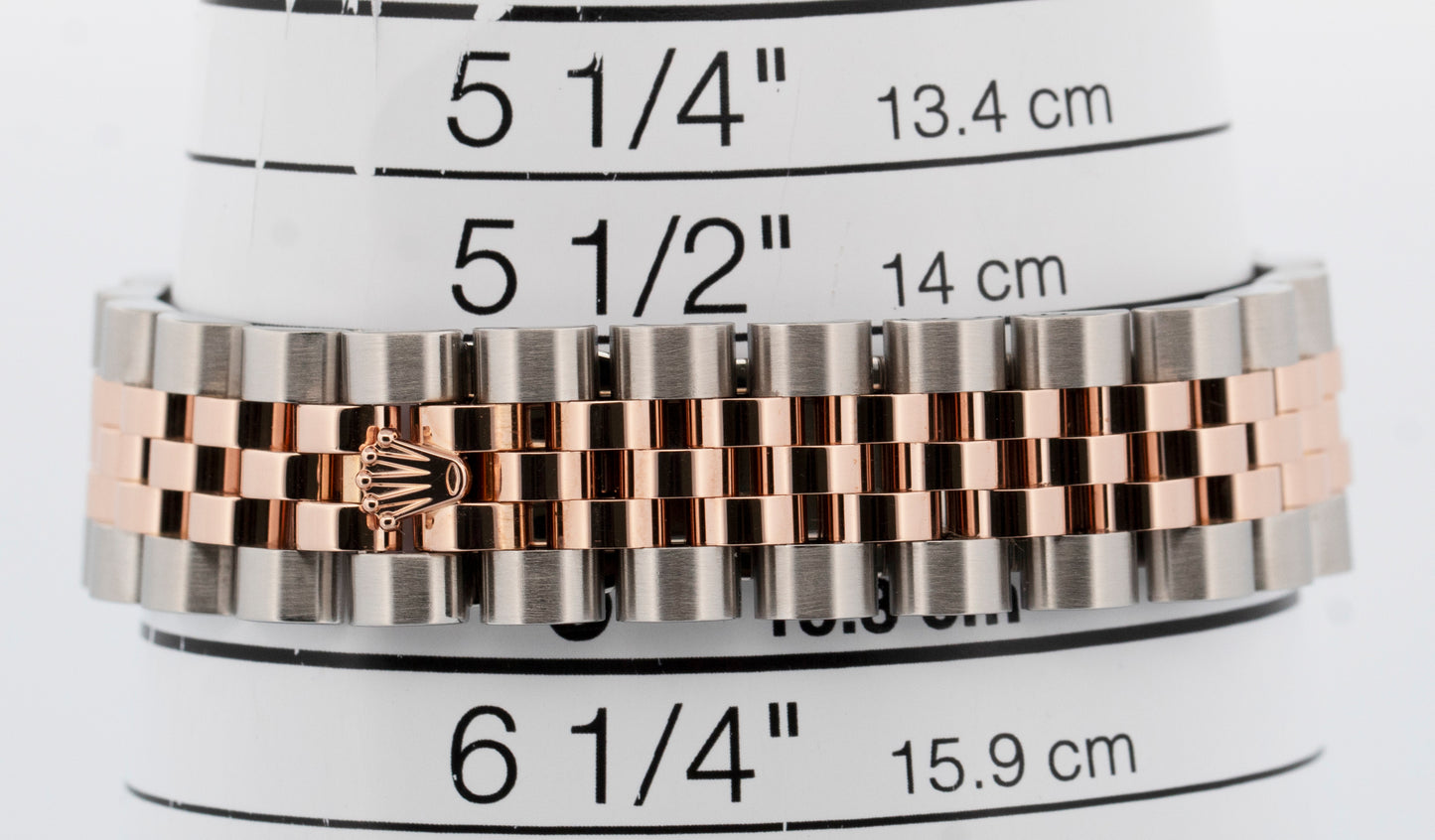 Rolex DateJust PINK Jubilee DIAMOND Computer Two-Tone Rose Gold 31mm 178271
