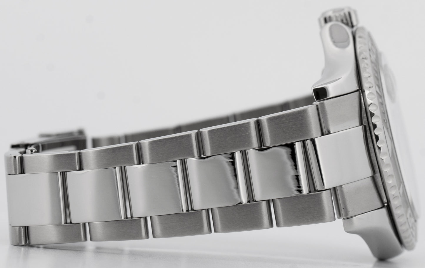 PAPERS Rolex Yacht-Master YM1 PLATINUM Stainless Steel  40mm Watch 16622 BOX