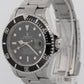 Rolex Submariner Date 16610 Black Rehaut Stainless Steel 40mm Oyster Watch Box