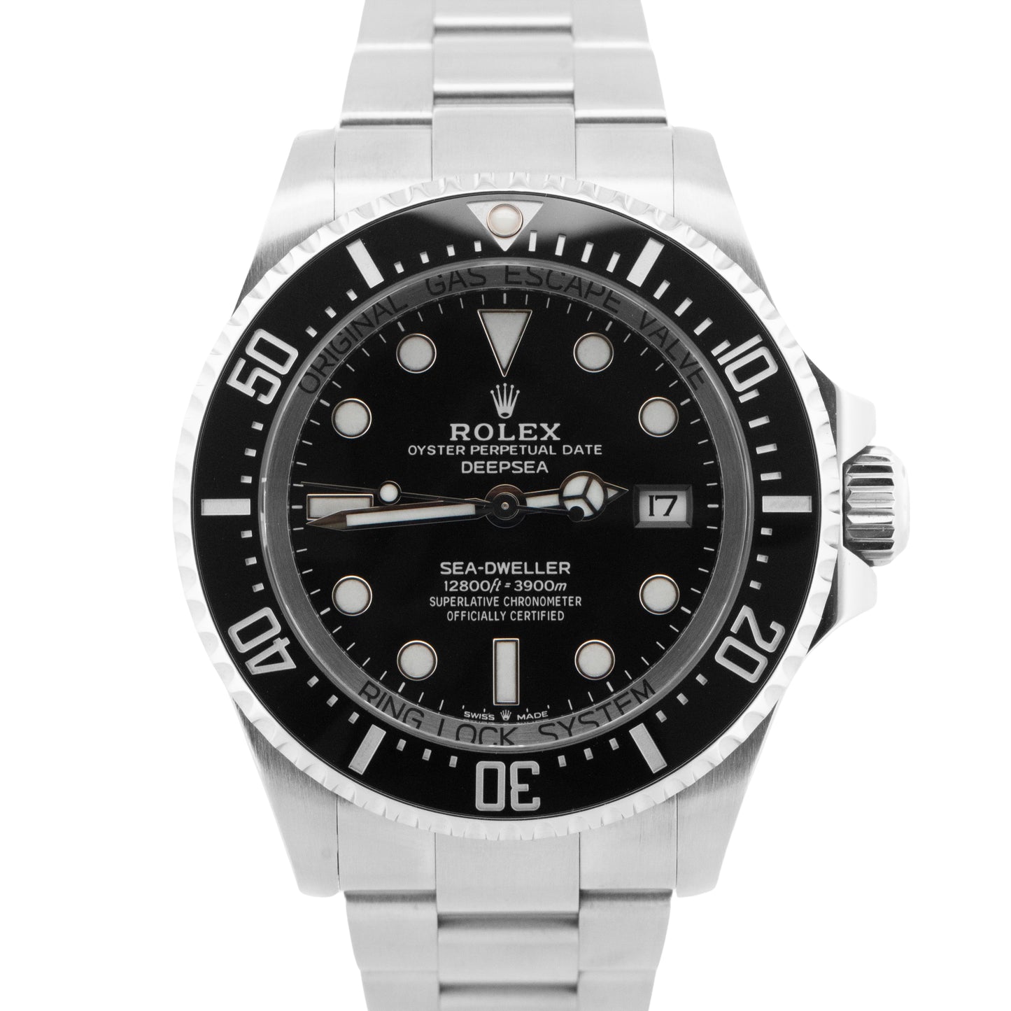 2023 PAPERS Rolex Sea-Dweller Deepsea BLACK Steel 44mm 136660 Watch BOX