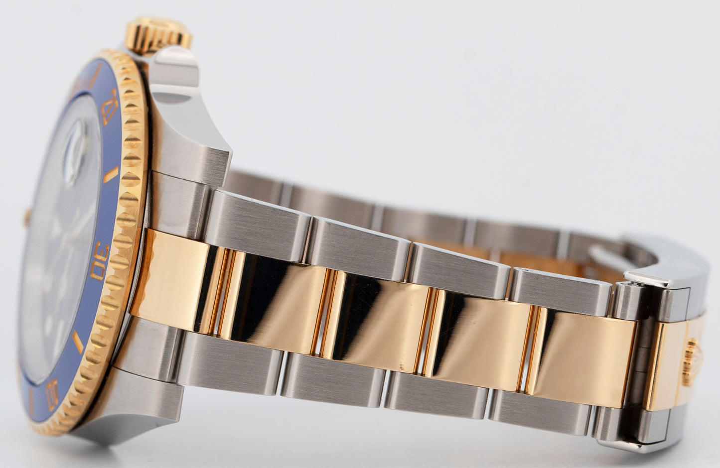 2018 PAPERS Rolex Submariner Date BLUE Two-Tone 18K Steel 40mm 116613 LB BOX