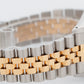 1989 Rolex DateJust 36mm Champagne Two-Tone 18K Gold Steel JUBILEE Watch 16233
