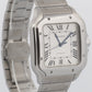 Cartier Santos 39.8mm WHITE ROMAN Automatic Stainless Steel 4072 WSSA0018 Watch