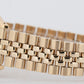 VINTAGE Rolex Oyster Perpetual Date 34mm Silver 14K Yellow Gold JUBILEE 1503