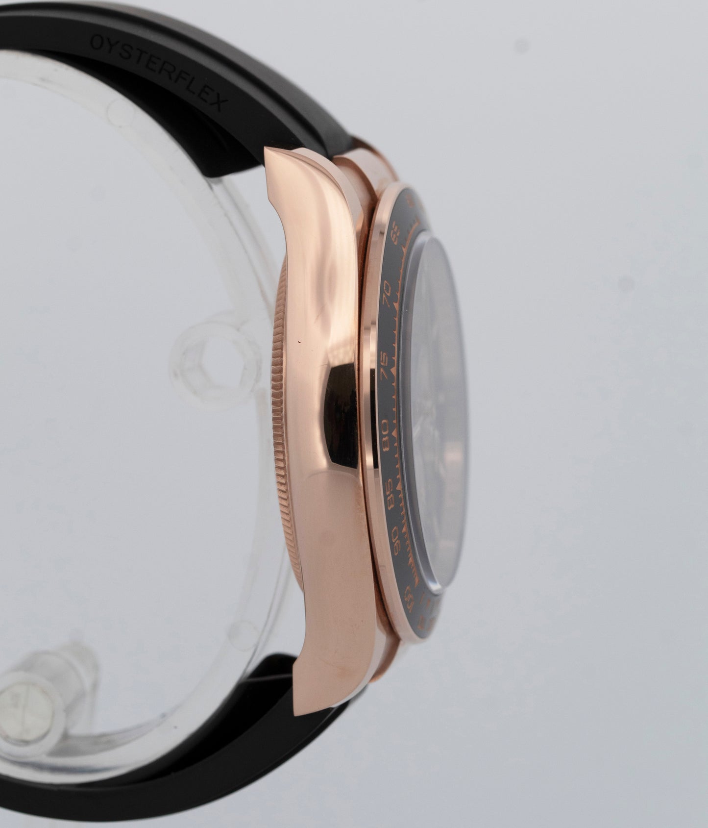 2025 PAPERS Rolex Daytona 18K Rose Gold Black SUNDUST Oysterflex 126515 LN BOX